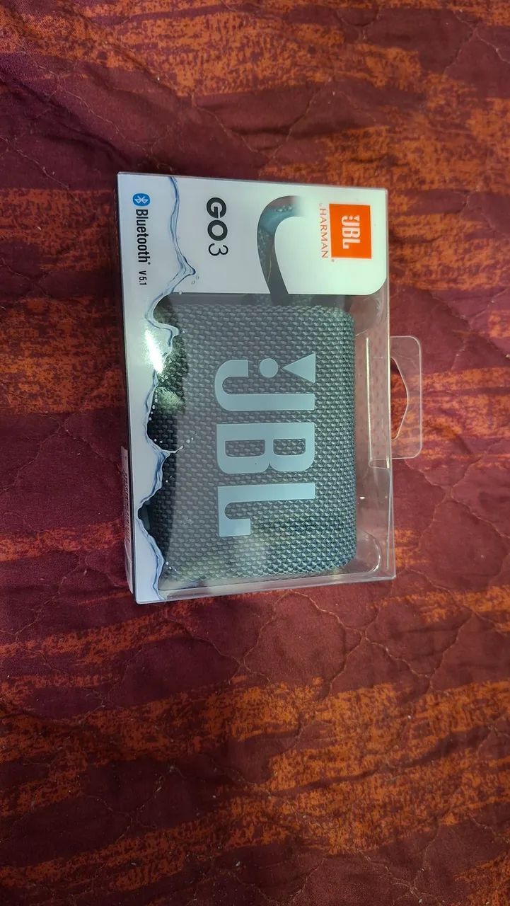 Caixa de Som JBL GO3