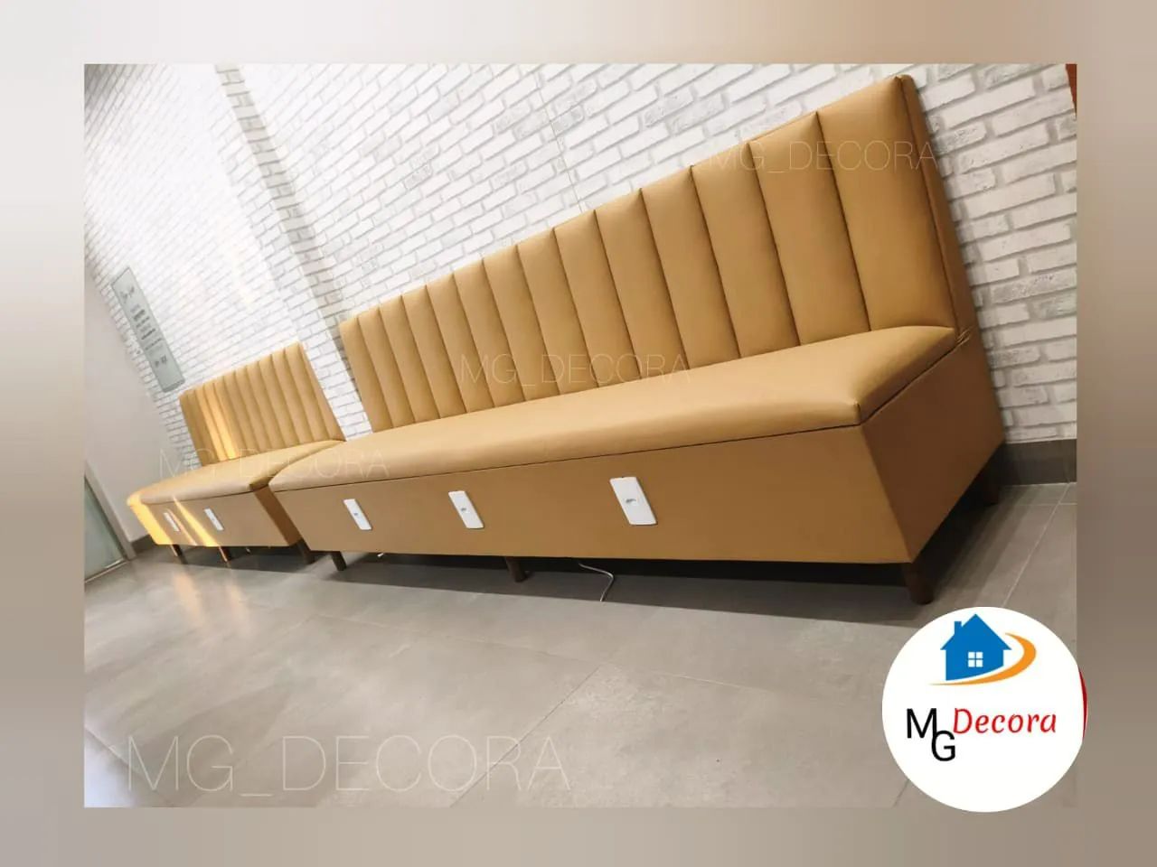 Sofá booth sob medida para seu comércio  - Foto 5