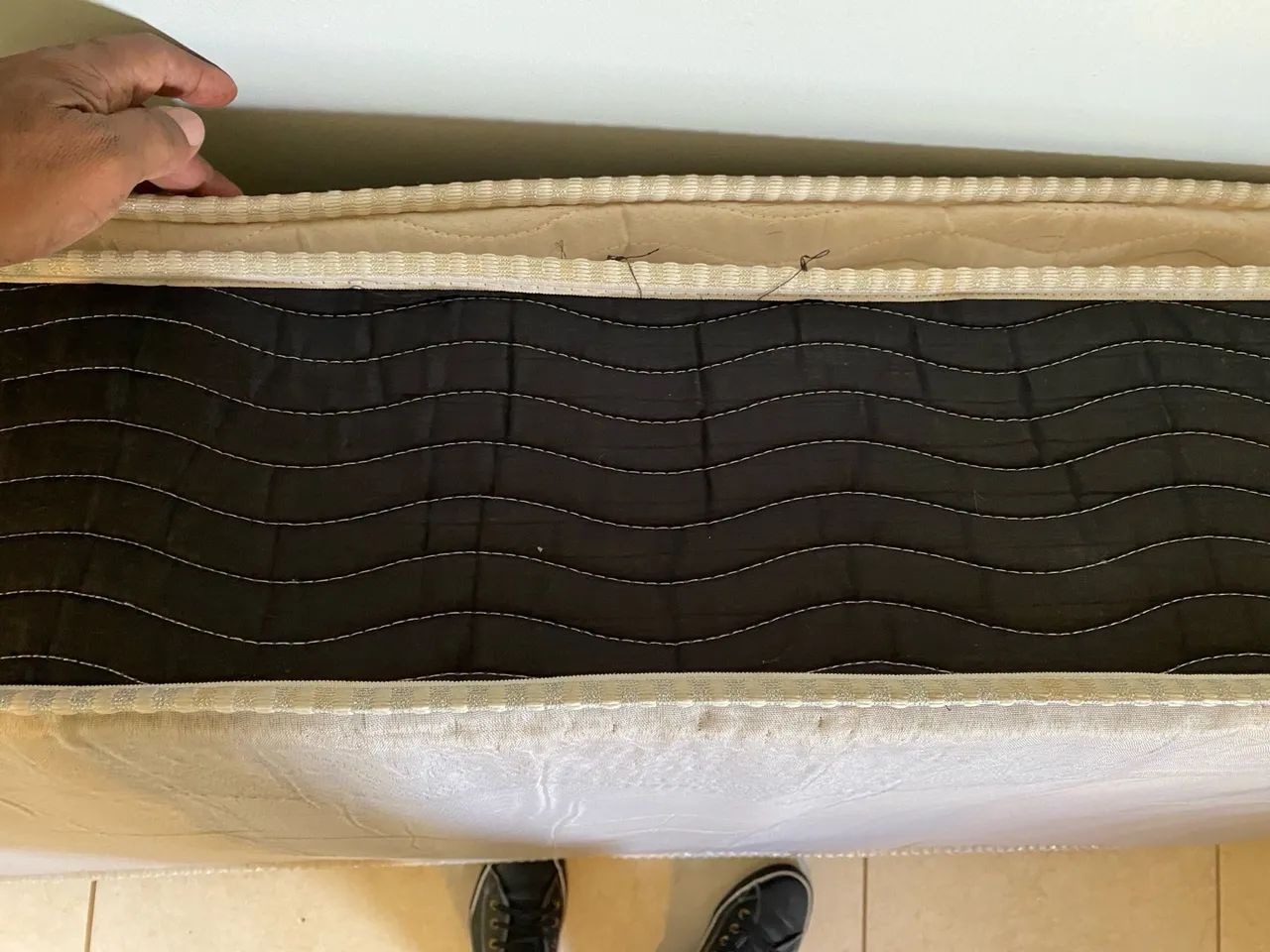 Colchão solteiro molas