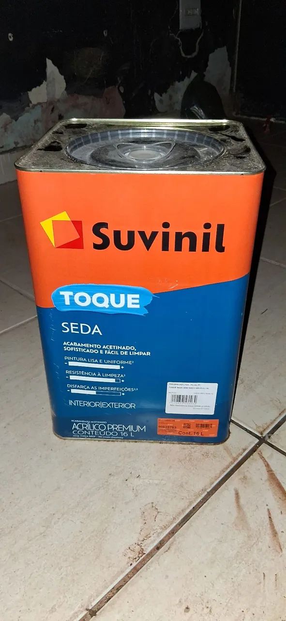 Vendo tinta toque de seda suvinil gelo