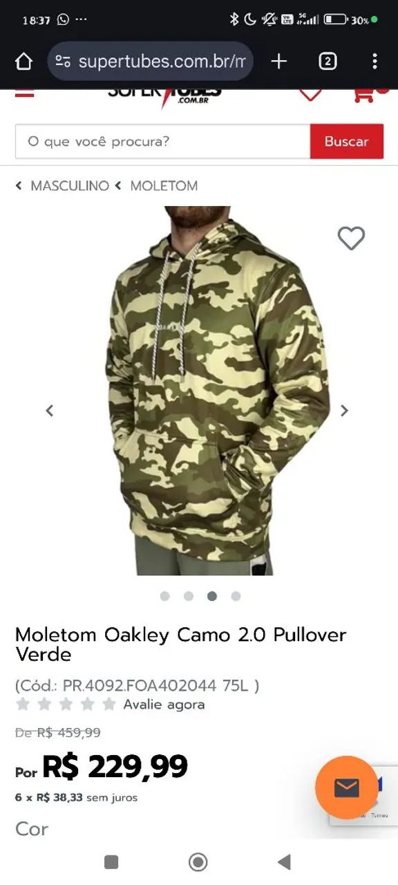 Blusa de frio Oakley  - Foto 4