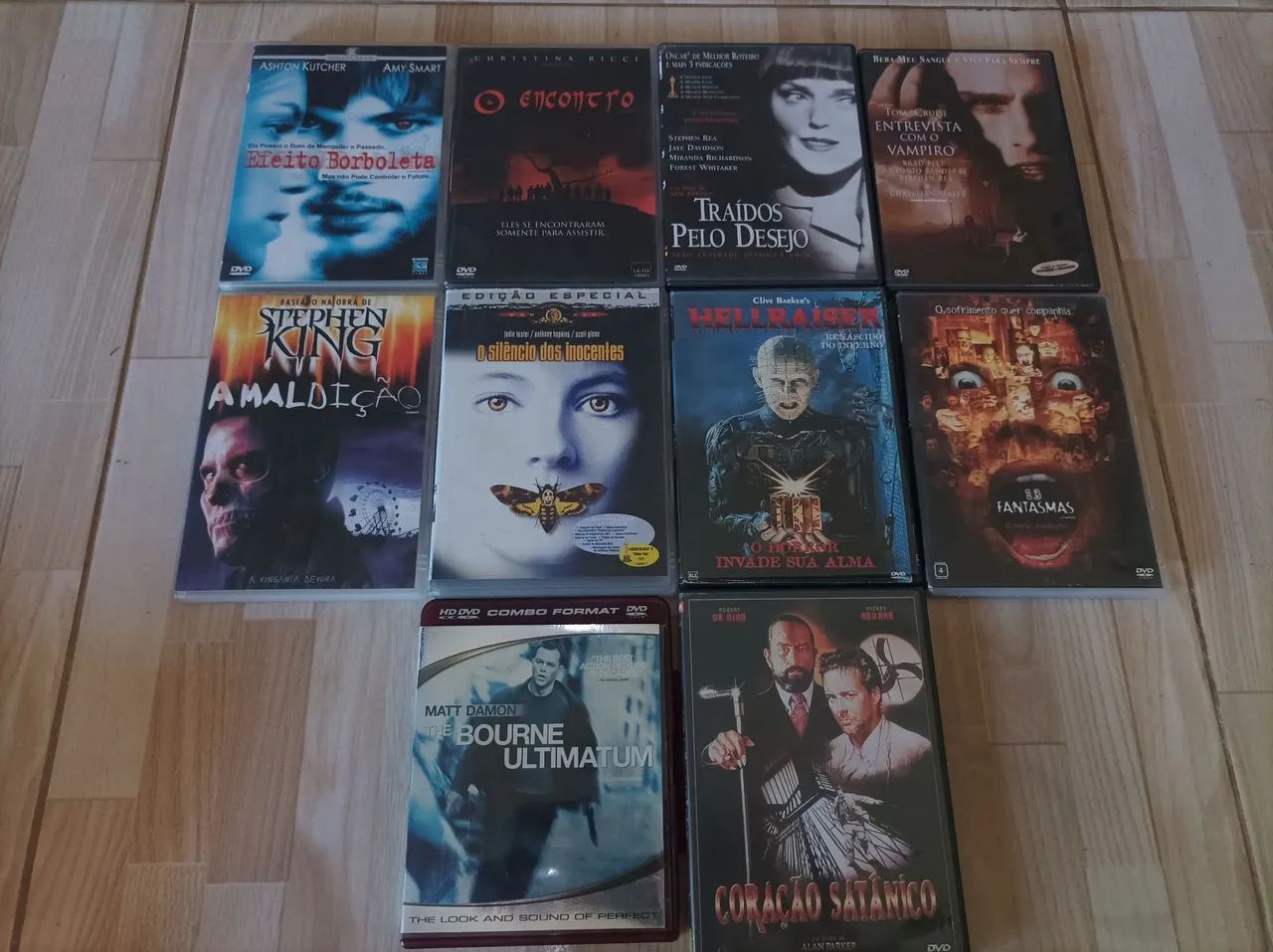 DVD Player + Lote dvd Filmes de Terror e Suspense + adaptador hdmi - Foto 4