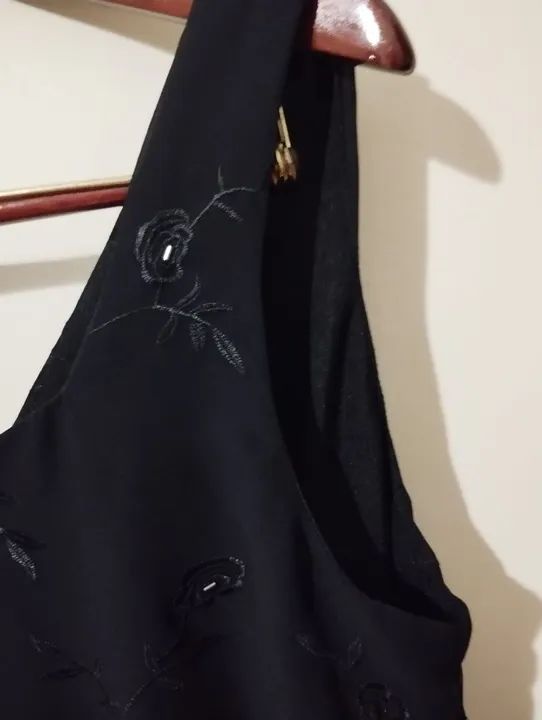 Vestido Preto Longo - 44/46 - Foto 4