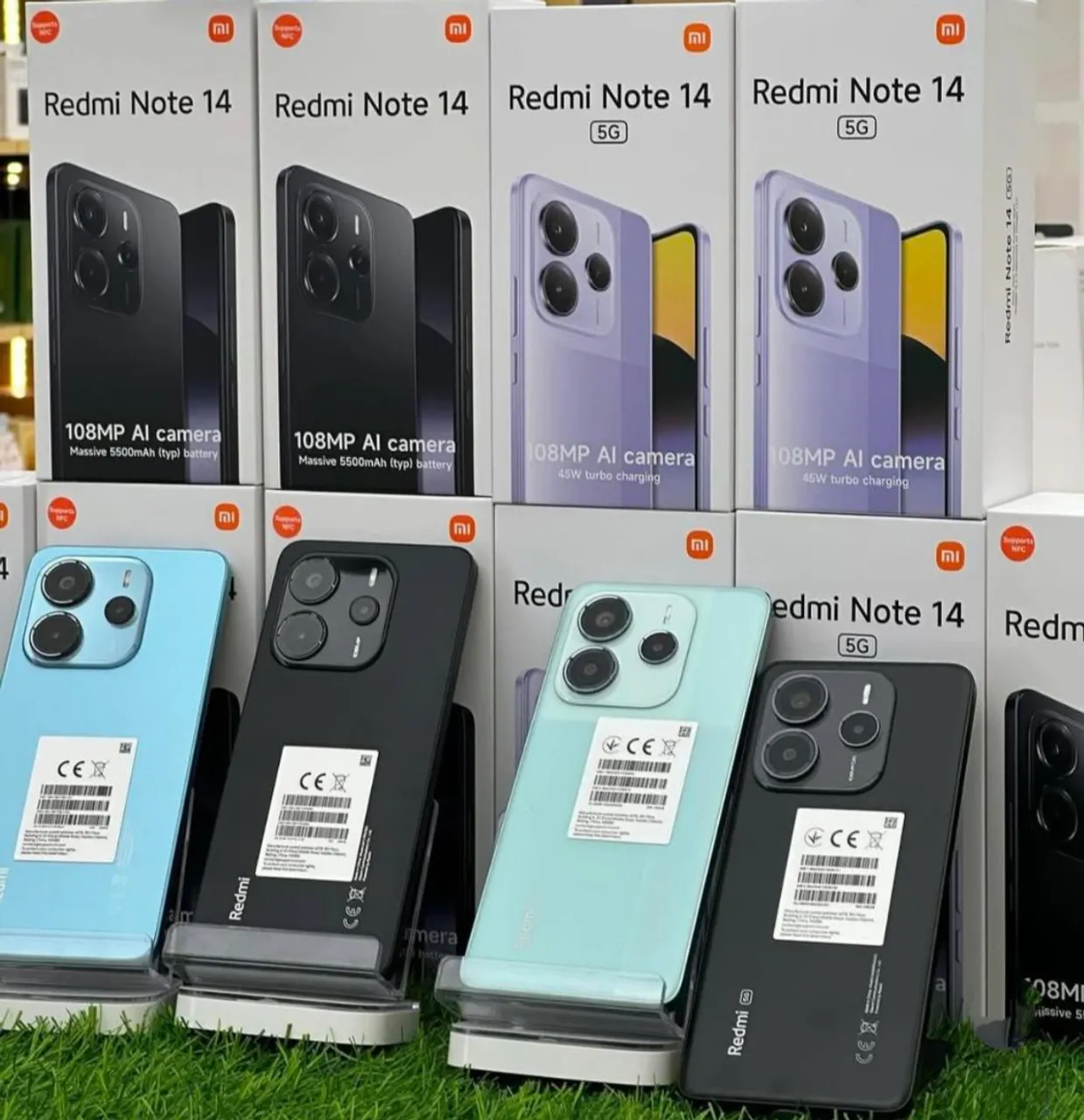Redmi Note 14 5G - 256/8 RAM Câmera 108mp