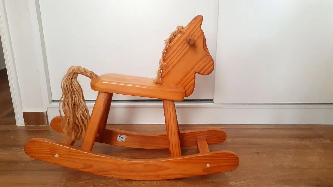 Cavalinho de balanço decorativo - Foto 4