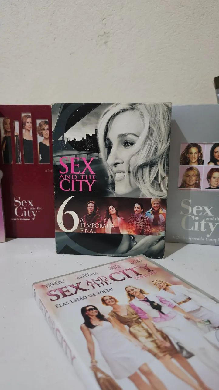 Box Sex and the City - Coleção Completa (DVD) - CDs, DVDs etc