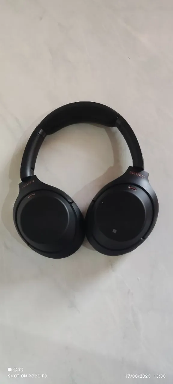 Fone de ouvido Sony WH-1000XM3 - Sem Fio e com Cancelamento de Ruído