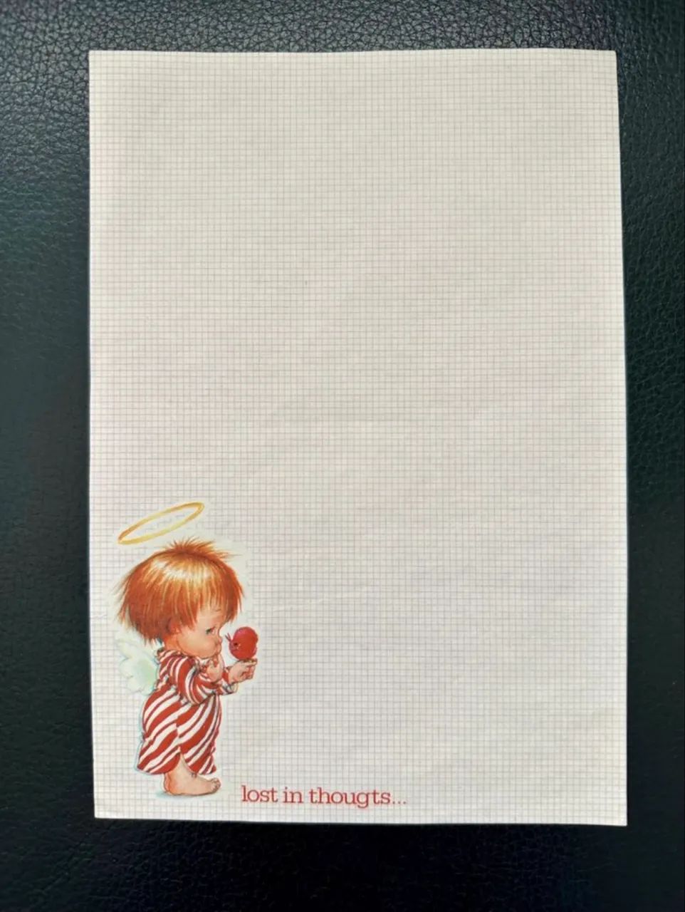 5 papéis de carta de anjinhos - Foto 3