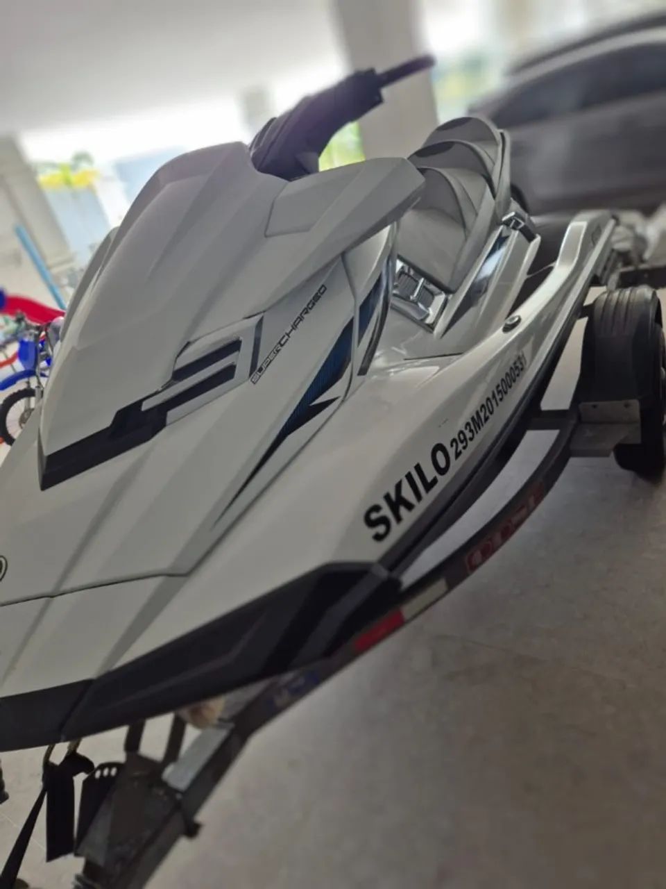 Jet Ski Yamaha Fx Cruiser SVHO 2015 I 100 horas + carreta rodoviária  - Foto 4