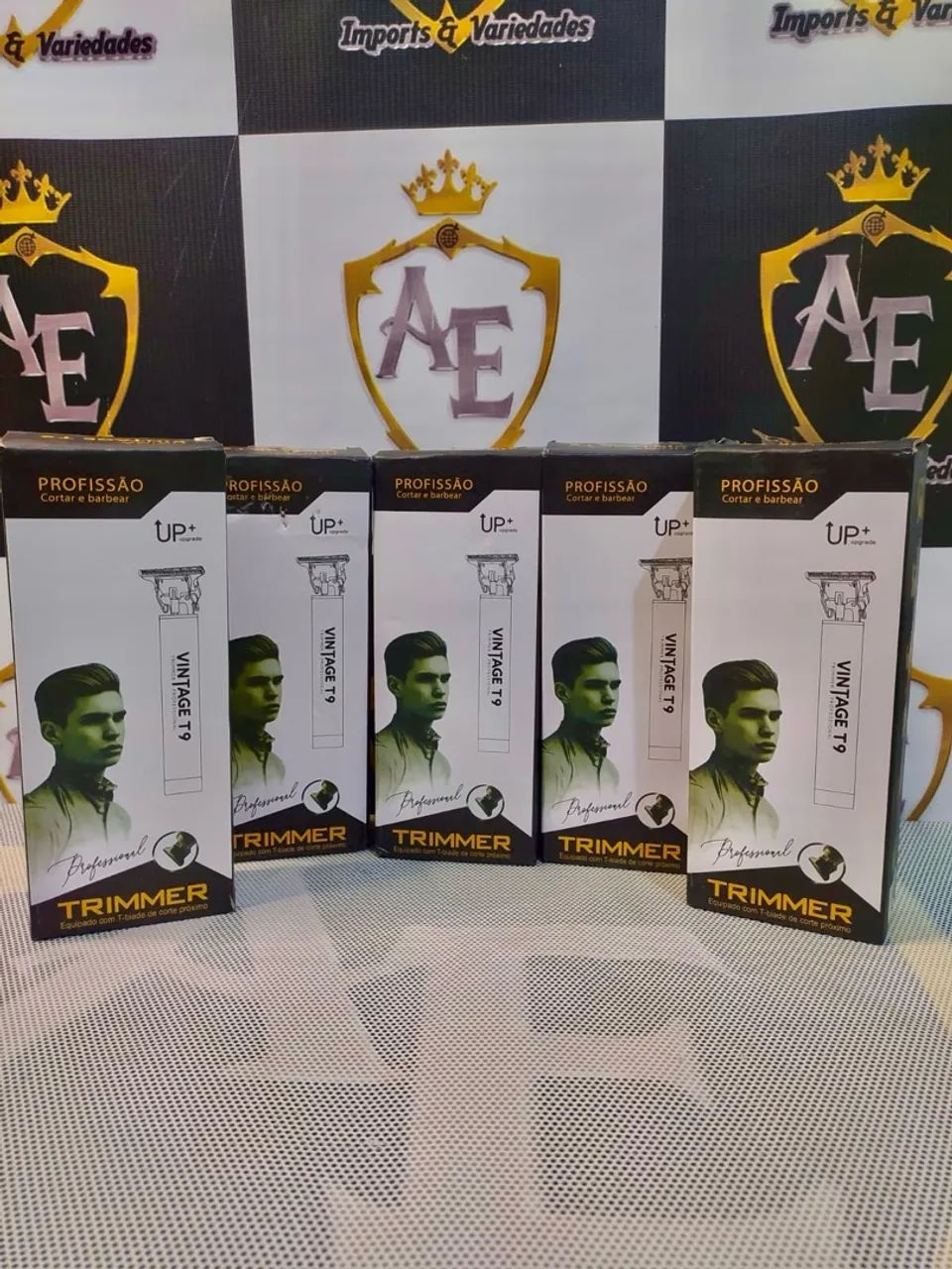 Aparador de Cabelo e Barba T9 - Lâmina de Precisão com Design Exclusivo - Foto 6