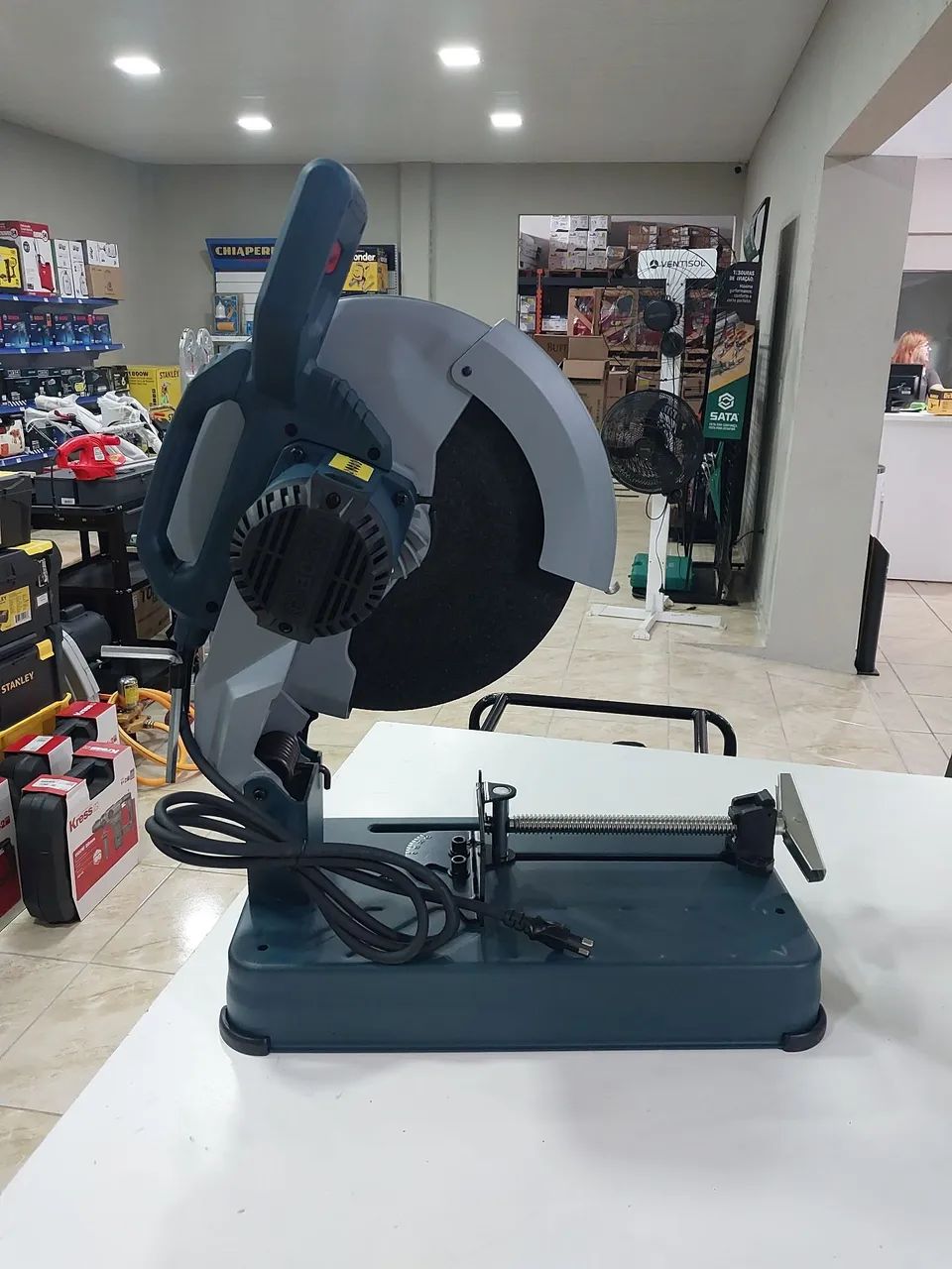Serra Policorte metal 2300w Bosch Profissional(Nova/Loja) - Foto 4