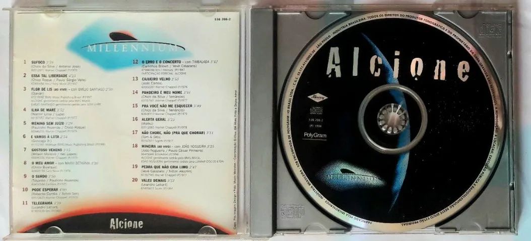  CD Musical Alcione Millenium Antigo  - Foto 4