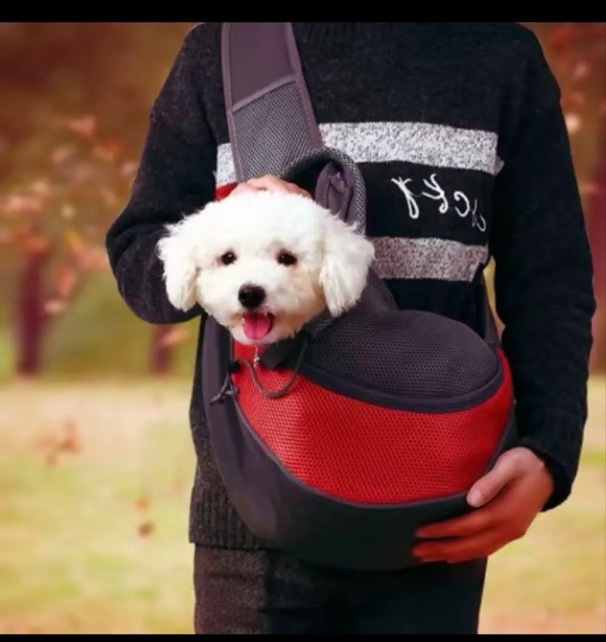 Bolsa de ombro transporte pet - Tamanho G (4-6kg) - Foto 2