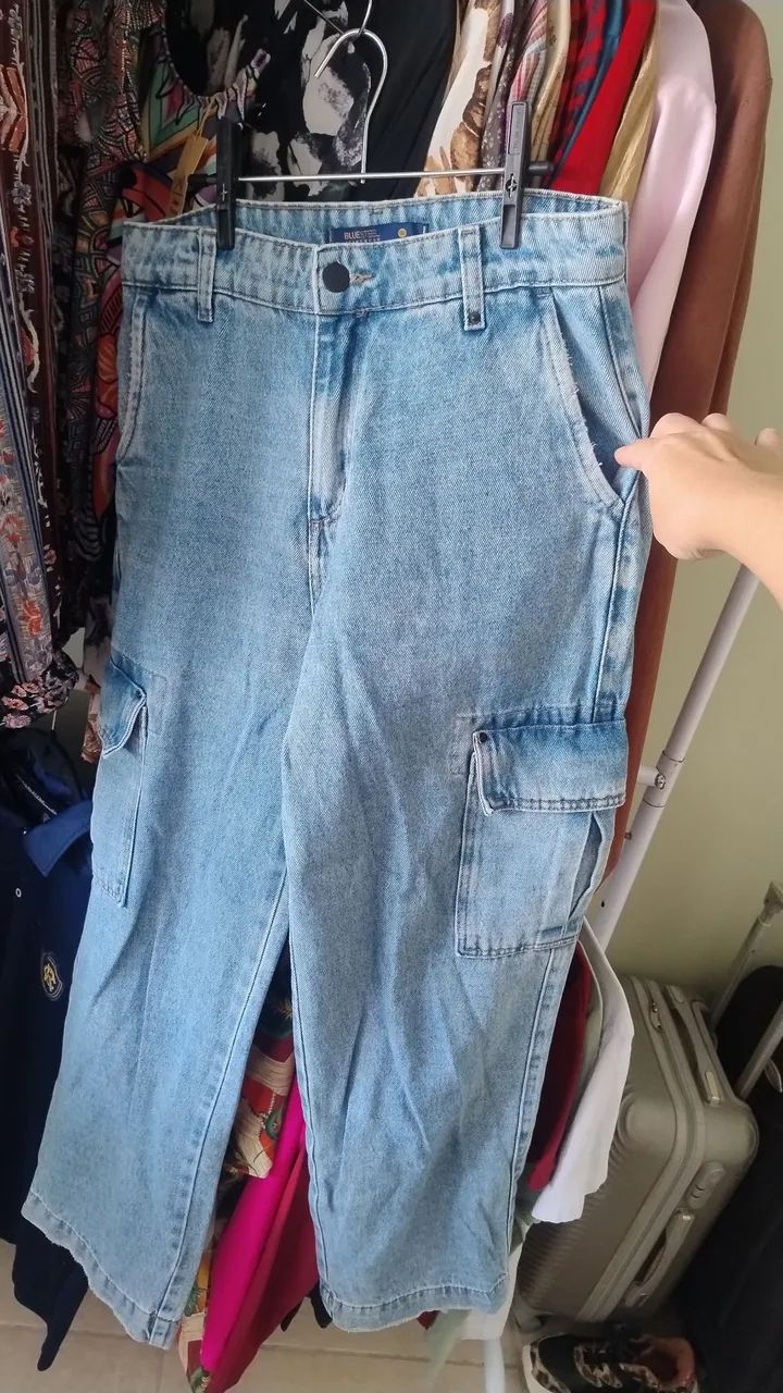 Calça cargo bluesteel 36 - Foto 3