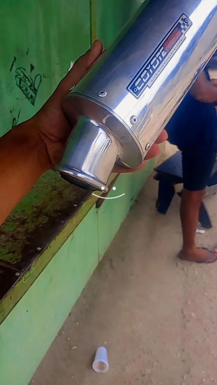 Cano boca zero coyote usado 2x  - Foto 3