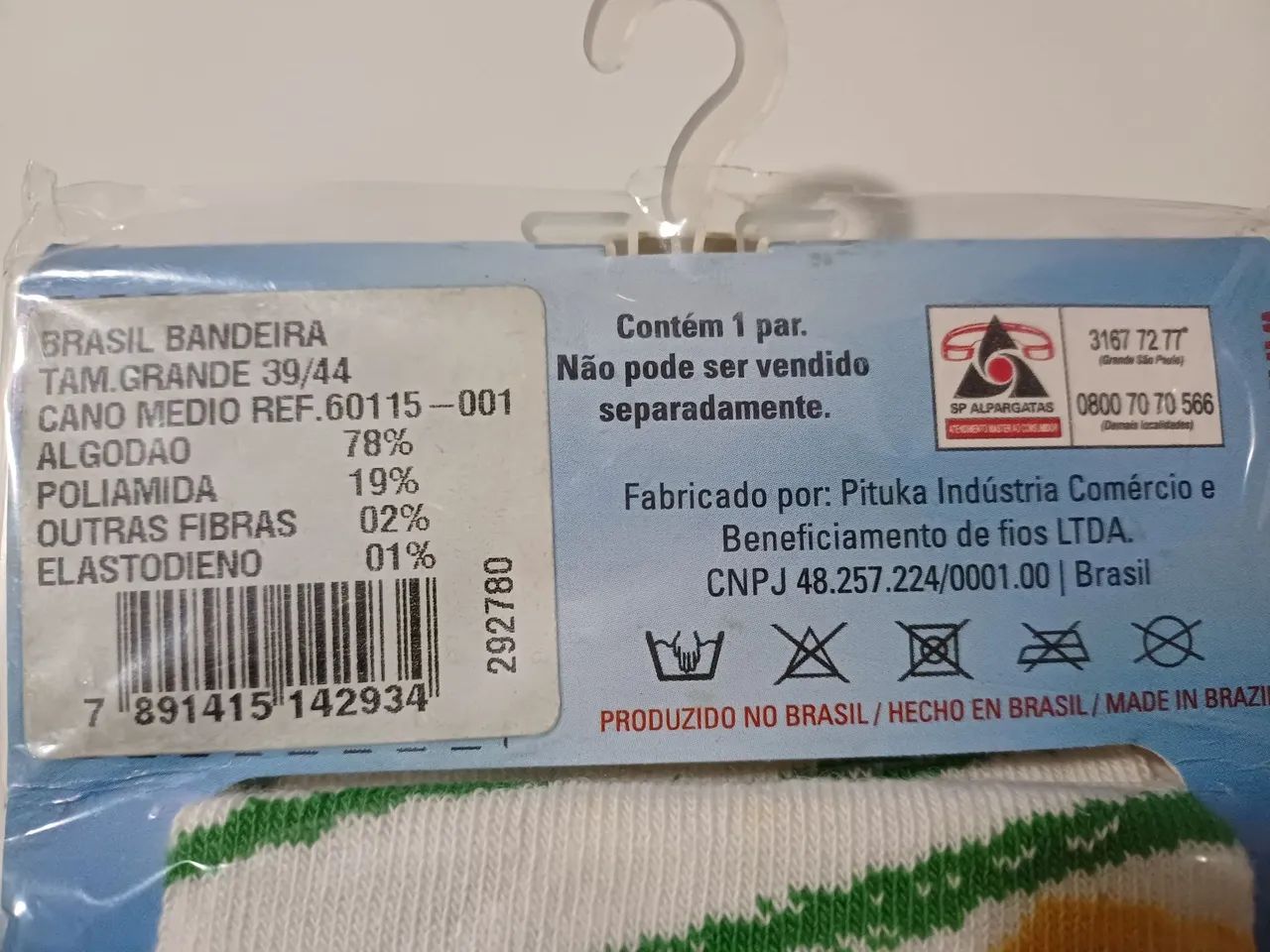 Havaianas Socks - Meia Brasil - Foto 3