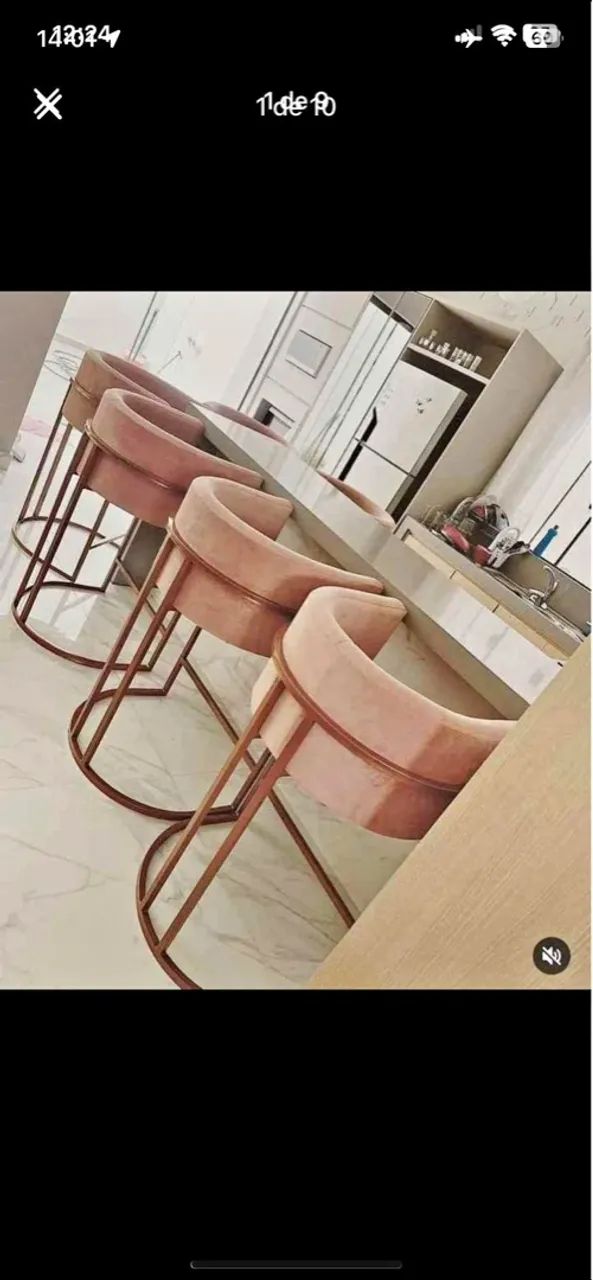 SÓ PAGA NA ENTREGA, BANQUETAS E POLTRONAS A PARTIR DE 198