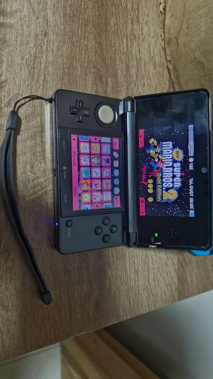 Nintendo 3ds desbloqueado impecável com jogos - Foto 3