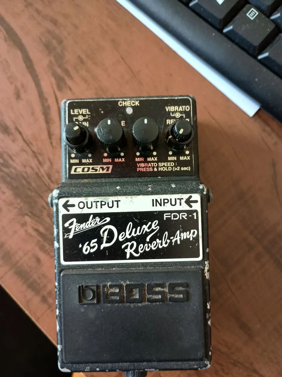 Pedal Fender '65 Deluxe Reverb-Amp - BOSS FDR-1 - Instrumentos