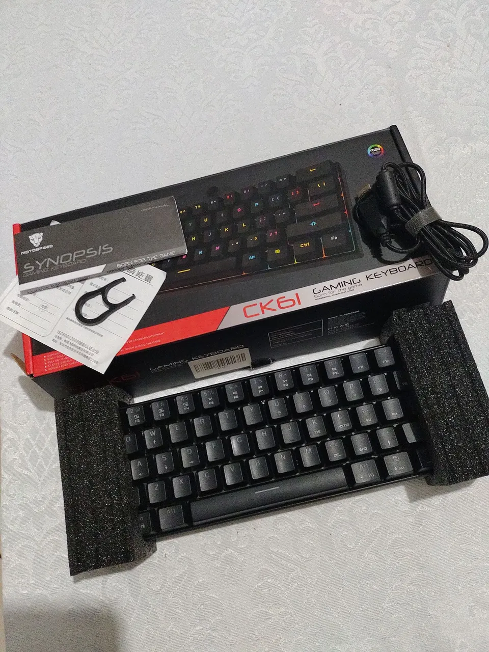 Teclado Gamer Motospeed CK61