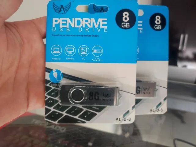 Pen drive 8Gb - Novo - Foto 2
