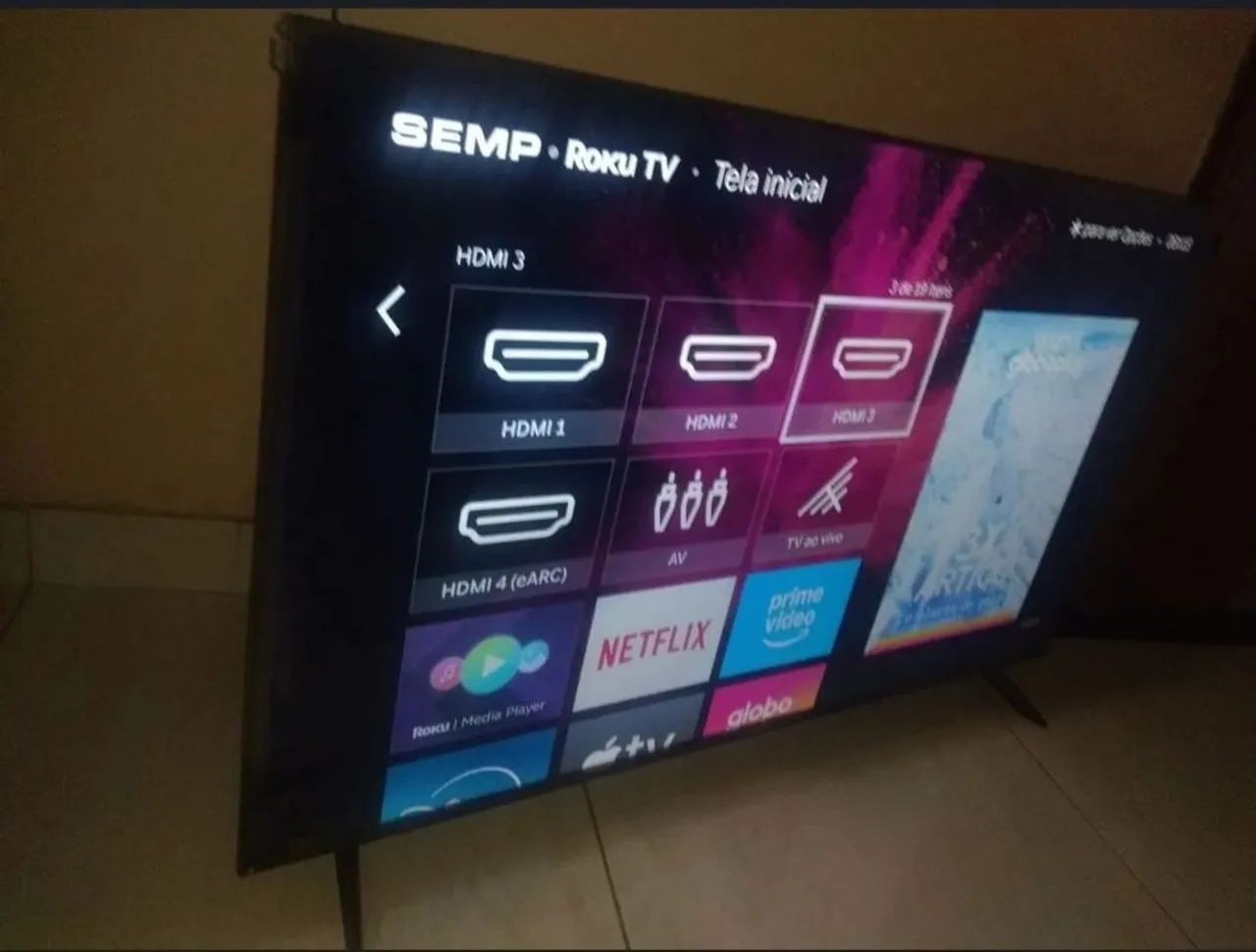 TV 50P Semp Roku 4K - Foto 3