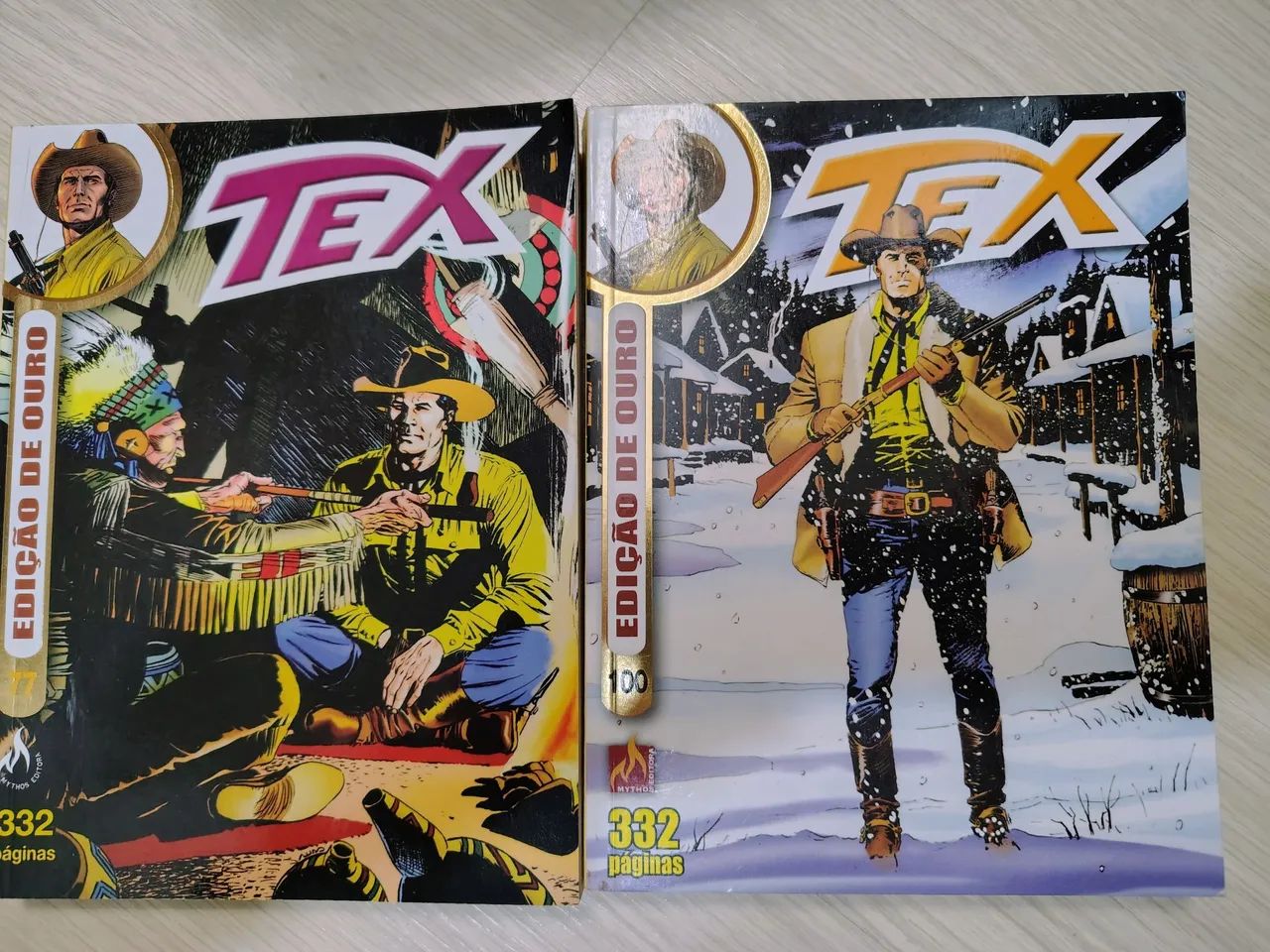 Gibis TEX coleção Ouro, números raros. Venda avulsa. - Foto 6