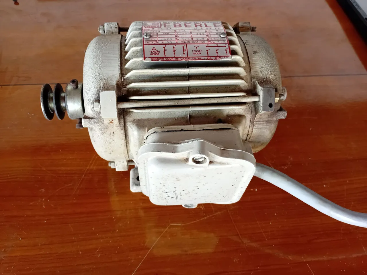 Motor Elétrico Trifásico 220/380V 3/4CV