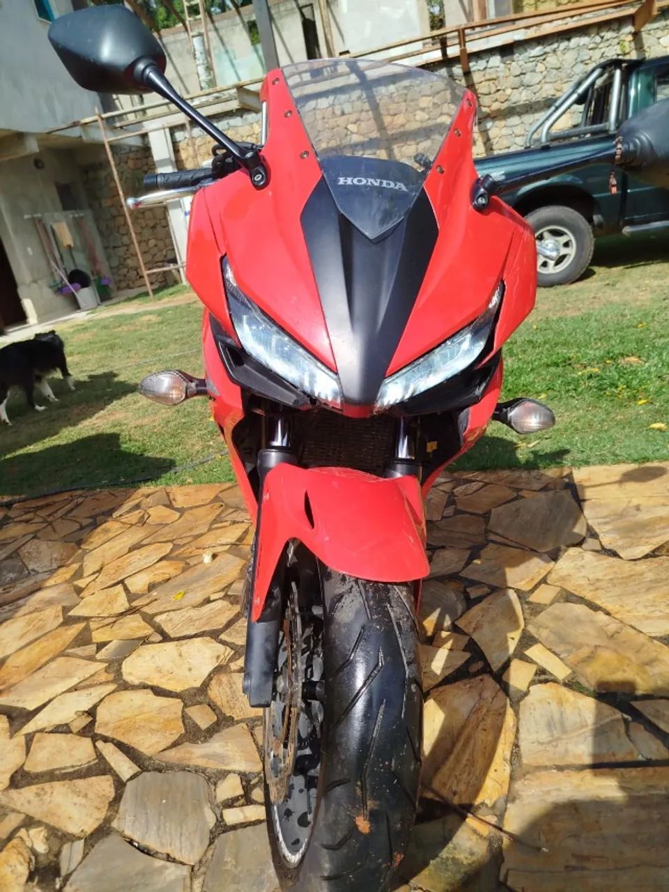 Cbr 500r- Abs - Revisada, Baixa Km. - recuperada sinistro.