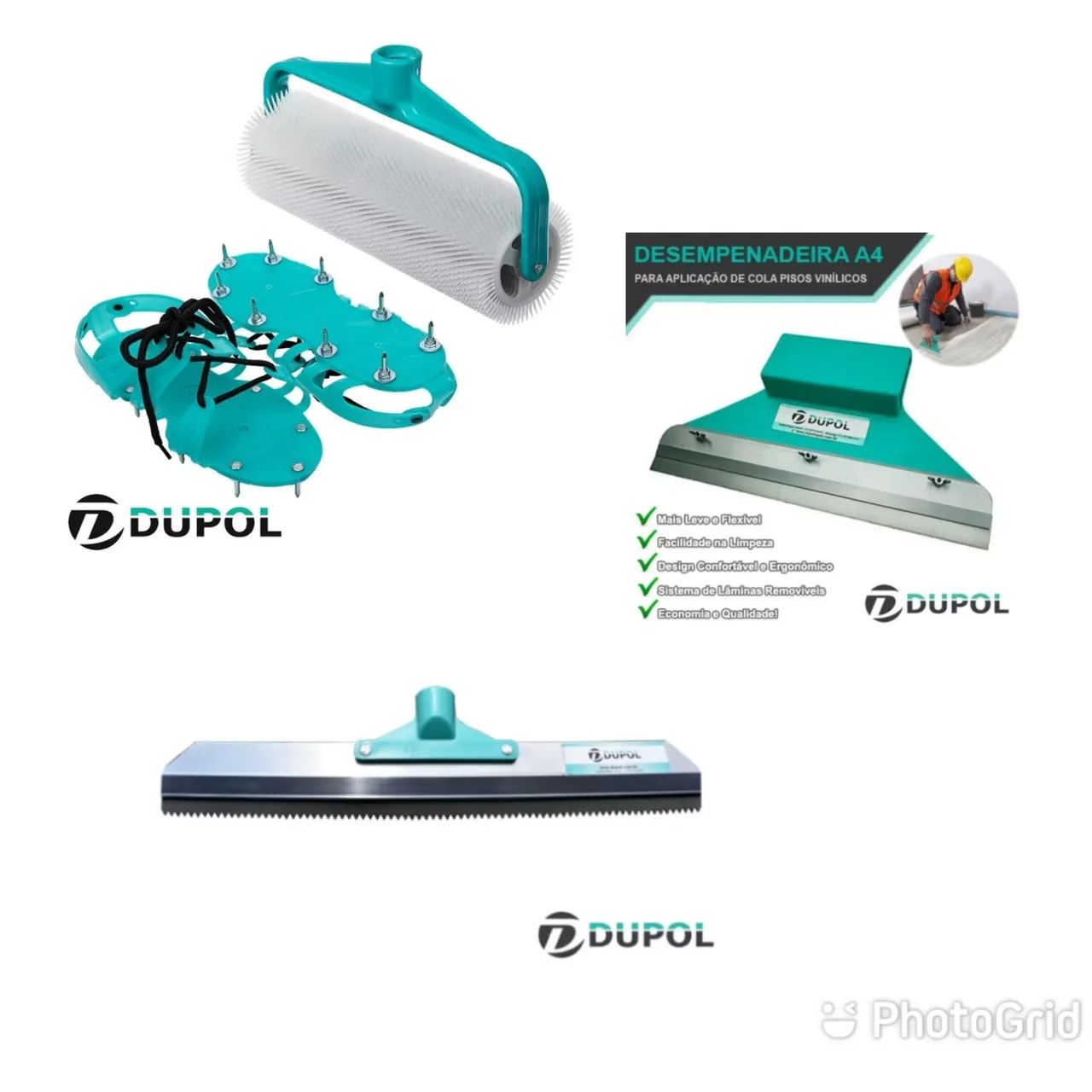 Kit Ferramentas para Aplicação de Pisos Vinílicos DUPOL