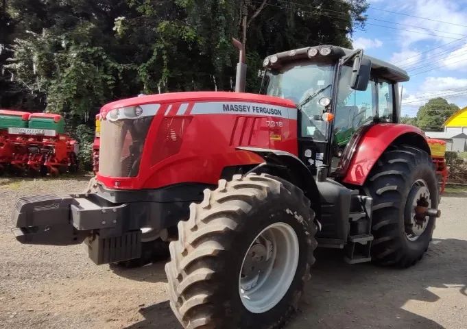 Trator Massey Ferguson - MF7318, Dyna 3. Fabricação 2021