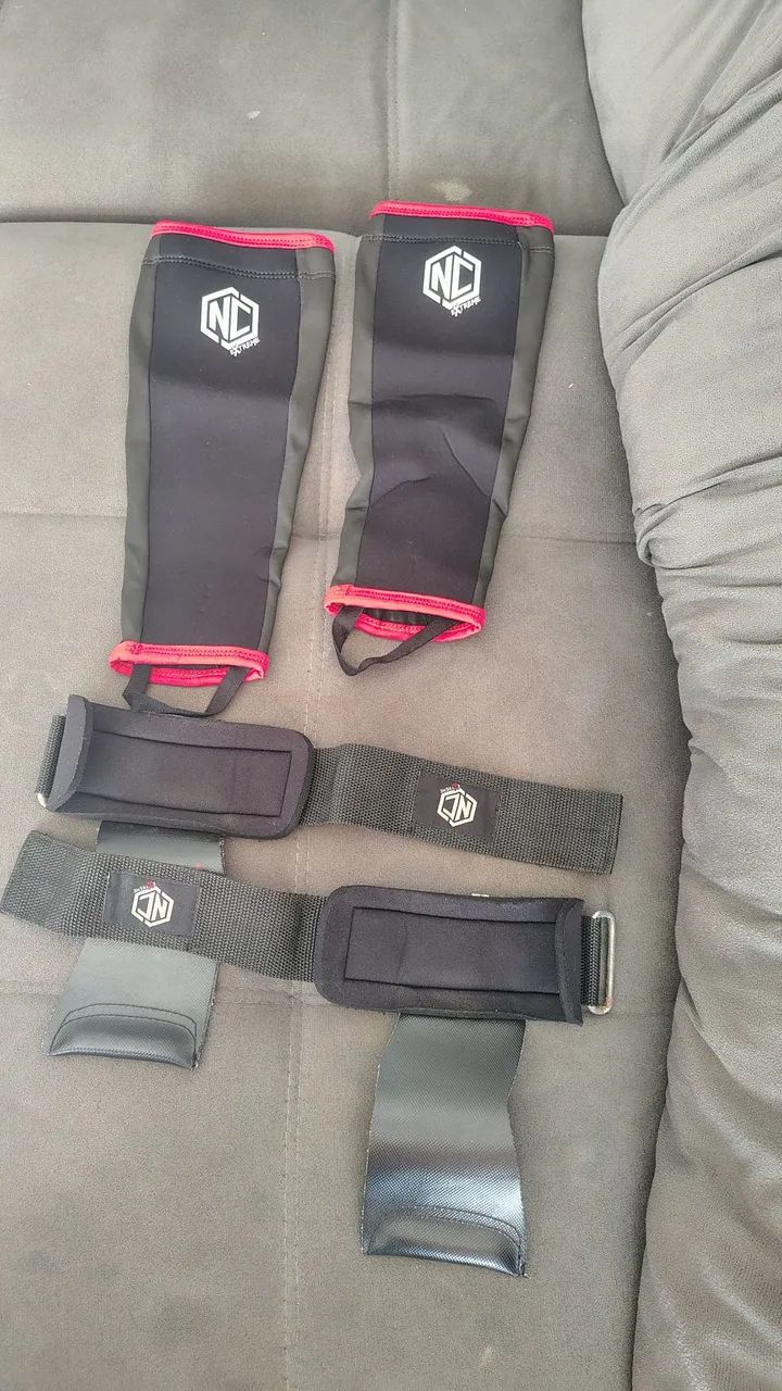 Cross fit: Grip e caneleira marca NC