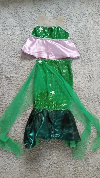 Fantasia Luxo de Sereia Infantil
