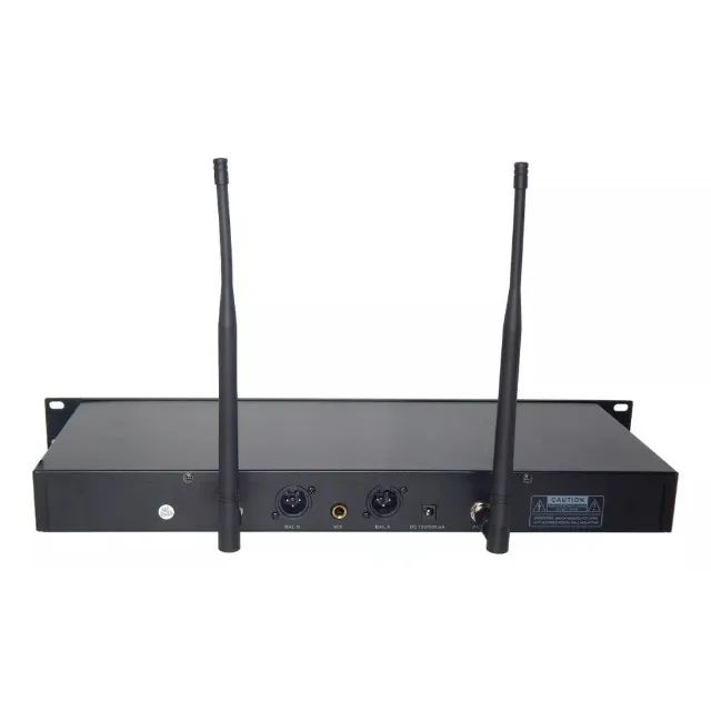 Kit Microfone Sem Fio UHF de Mão Duplo Profissional MT-2212 - Foto 3