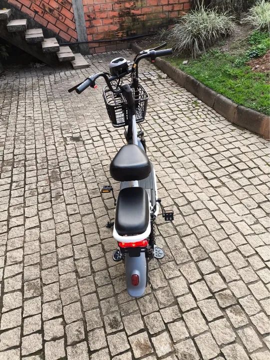 Moto Elétrica - Nova - Com Cesto - Foto 3