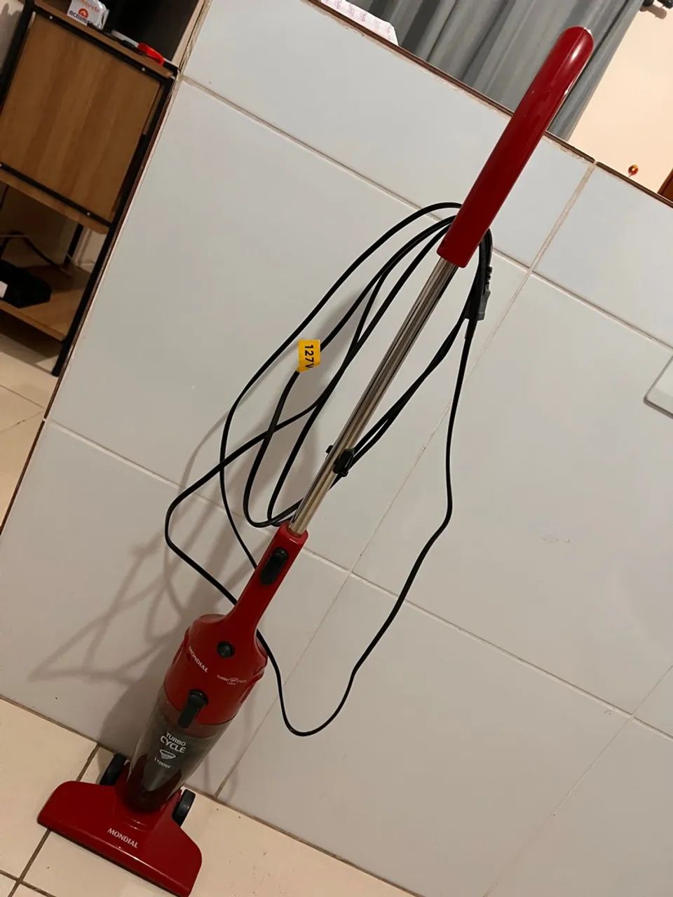 Aspirador de Pó Vertical 2 em 1 Mondial Turbo Cycle