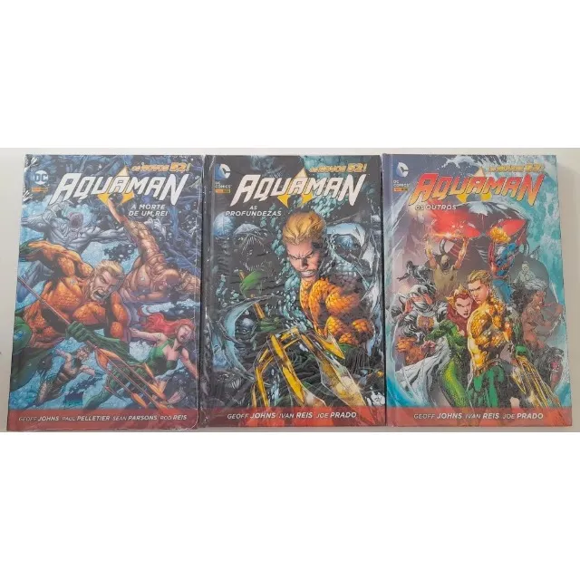 HQ Aquaman As Profundezas, Os Outros e A Morte de um Rei