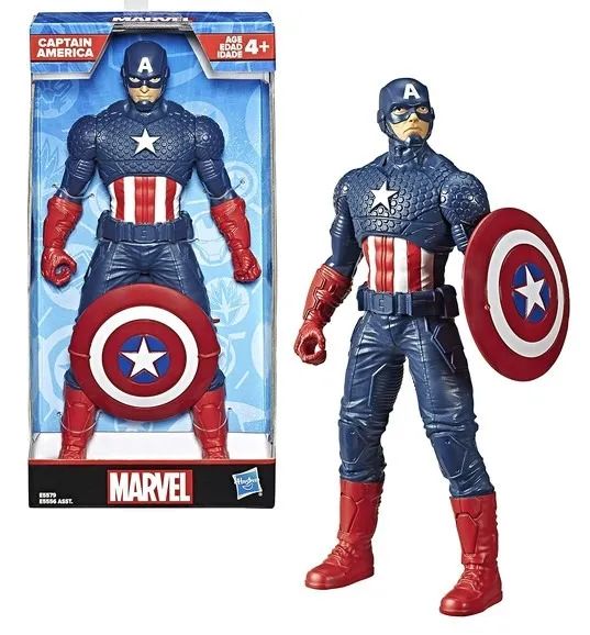 Boneco Capitão América 24cm Marvel