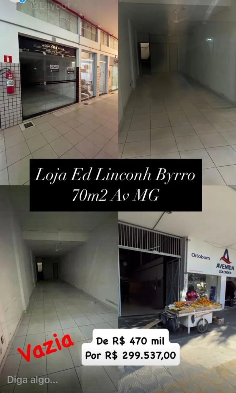 Loja Comercial Retomada CEF - Ed. Lincoln Byrro - Centro/ Gov. Valadares
