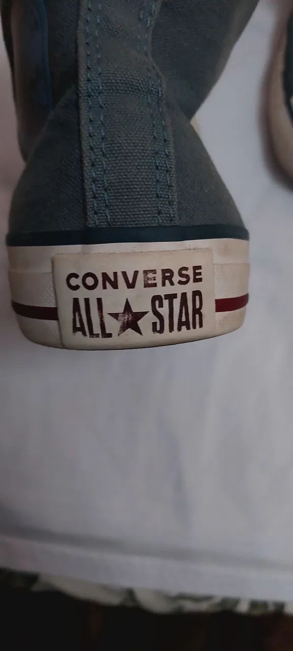 All Star Cano Alto Azul - Foto 2