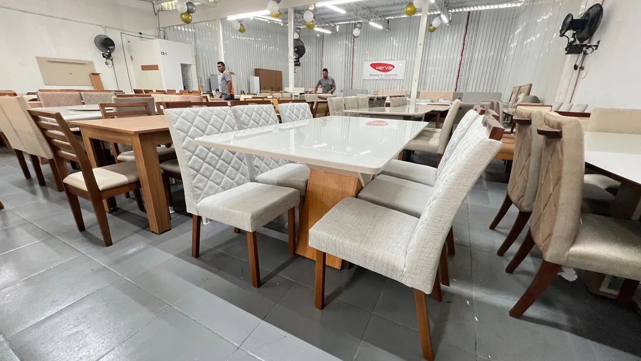 Mesa de madeira pronta entrega nova  - Foto 2