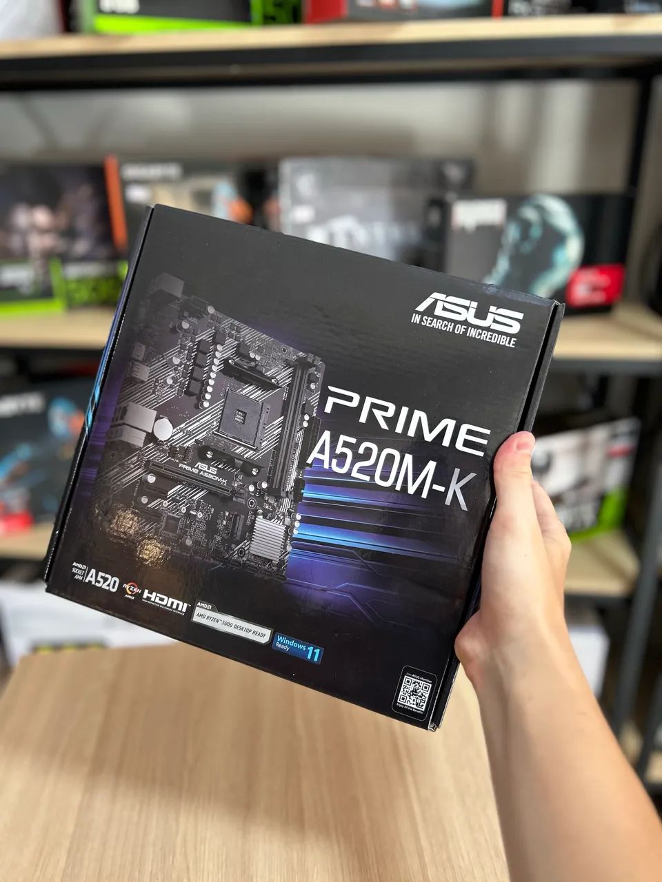 PLACA MAE ASUS PRIME A520M-K DDR4 SOCKET AM4 CHIPSET AMD A520 - Foto 4