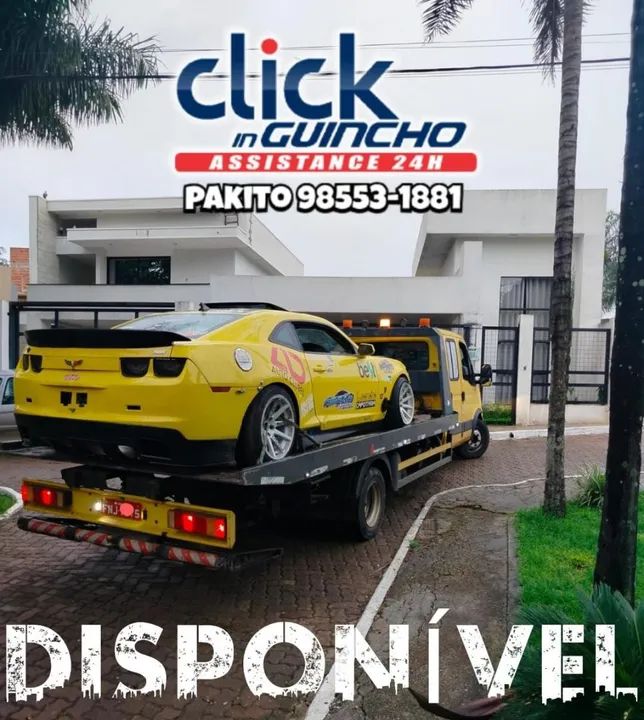 Guincho DF e entorno recarga de bateria express