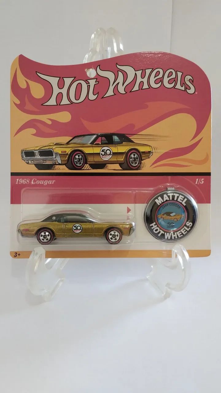 Wheels 50th Anniversary 1968 Hot Wheels Cars Set Completo Hot