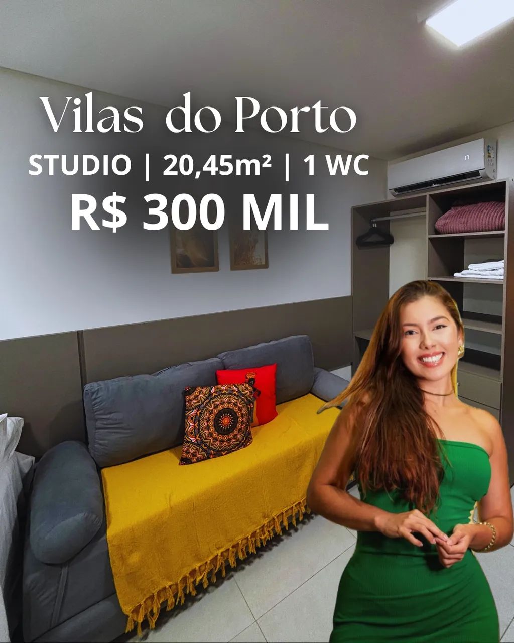 Seu Studio Mobiliado e Altamente Rentável Em Porto De Galinhas Está Aqui!