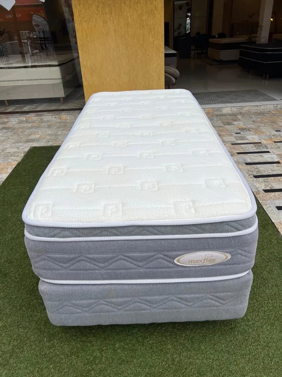 Conjunto Maxflex Solteiro Série 3 Látex Seminovo - Foto 2