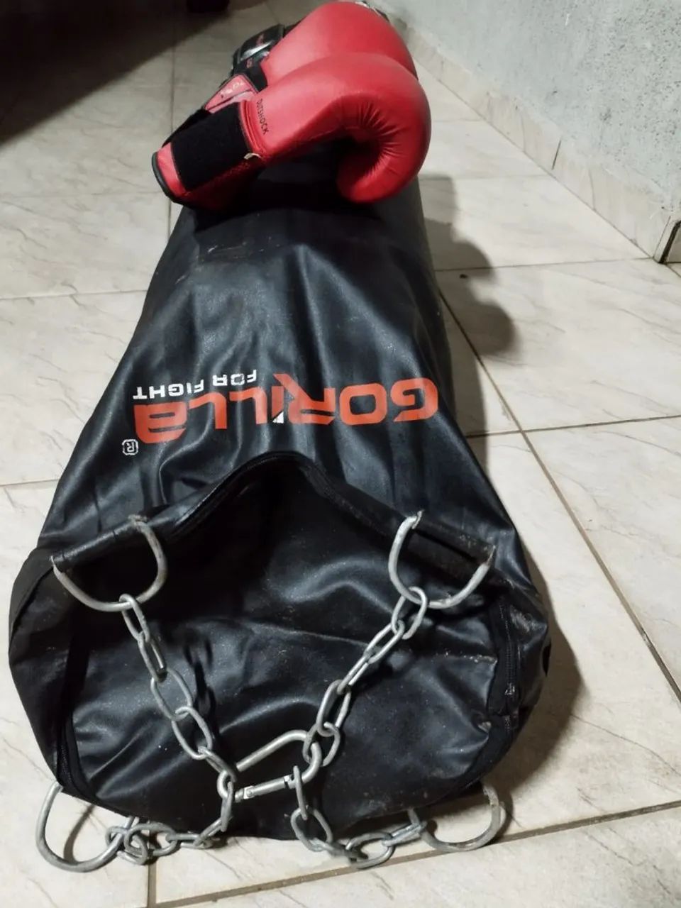 Saco boxe+ luvas - Foto 3