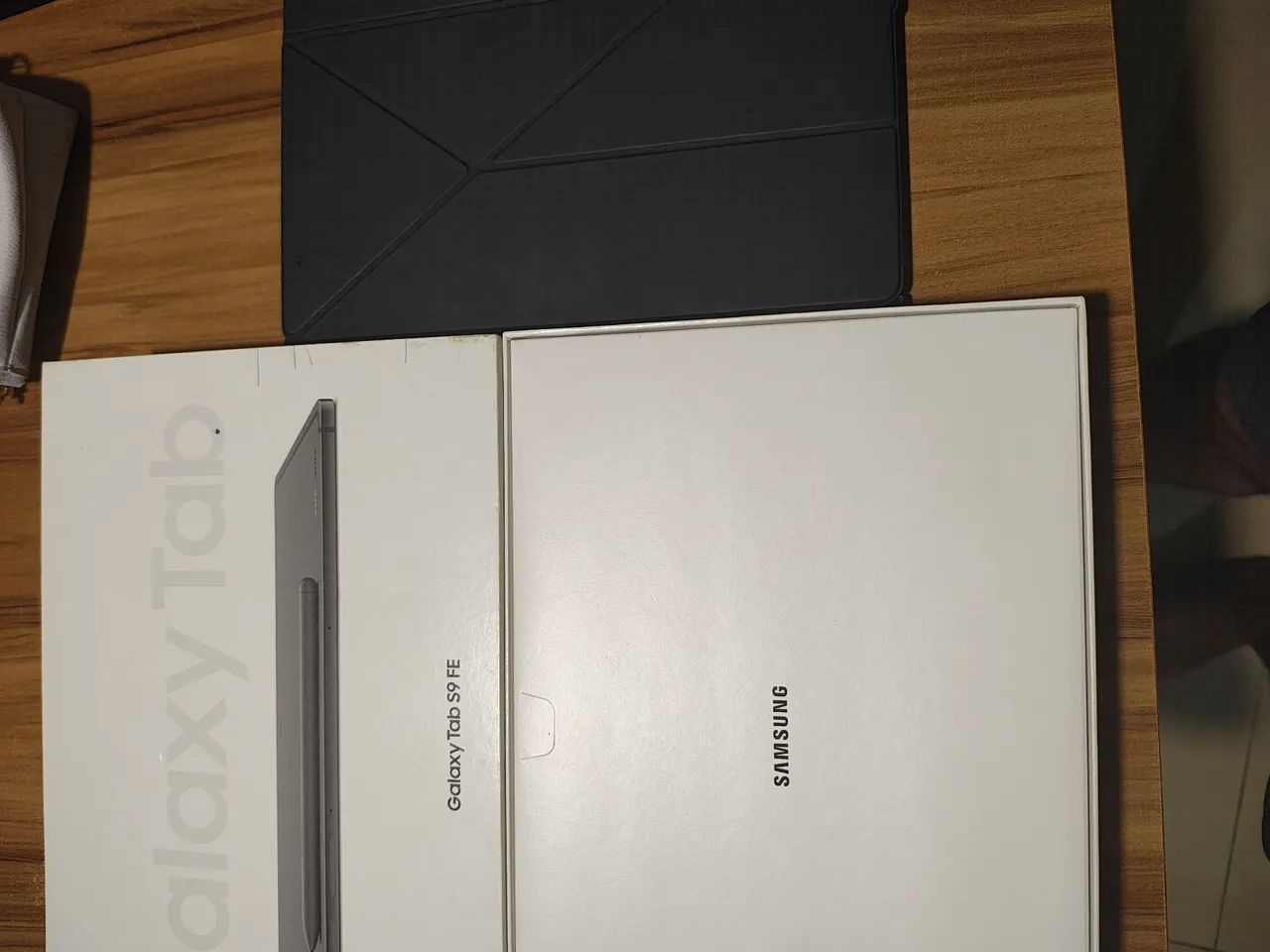 Tablet Galaxy S9 FE top na garantia novo aceito trocas  - Foto 2