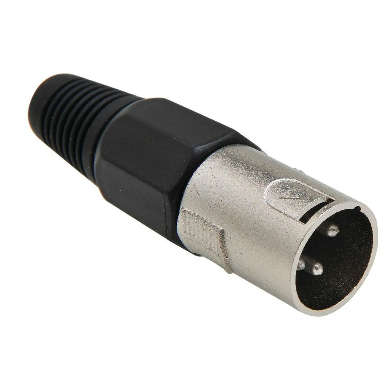Conector plug XLR Macho metal 