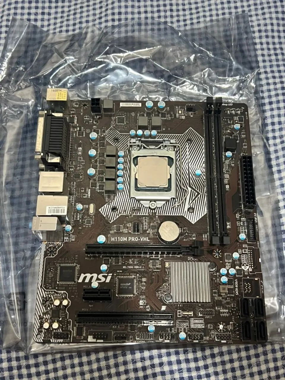 Kit i5 7400 + Placa-mãe MSI H110M PRO-VHL  - Foto 3